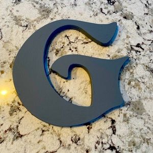 Sale 5 for $20! Wood Grey Letter G